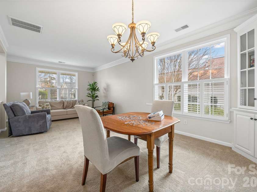 2324 Jade Lane, Fort Mill, SC 29708.  MLS# CAR4328048, YatesRealty ID 8987. Dining and seating area