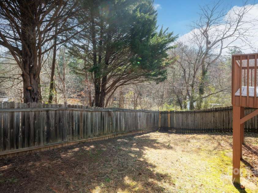 5 Rash Road, Asheville, NC 28806.  MLS# CAR4232362, YatesRealty ID 8992. Fenced Area for Furry Friends