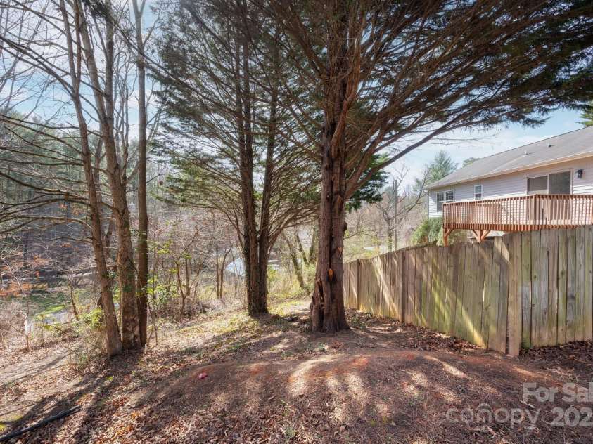 5 Rash Road, Asheville, NC 28806.  MLS# CAR4232362, YatesRealty ID 8992. Trees in Back Provide Privacy