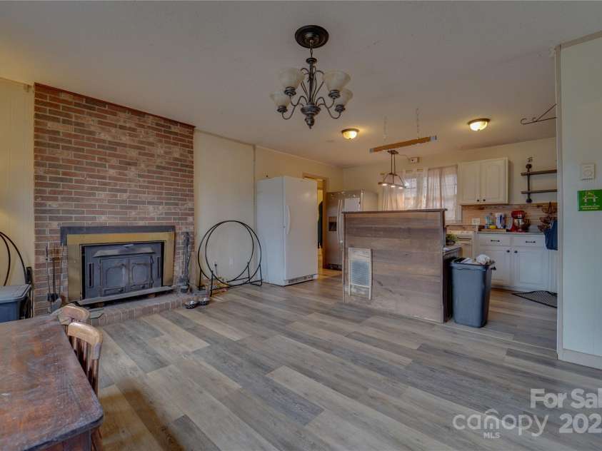 1 Virginia Lane, Cullowhee, NC 28723.  MLS# CAR4238066, YatesRealty ID 8994. Dining Area