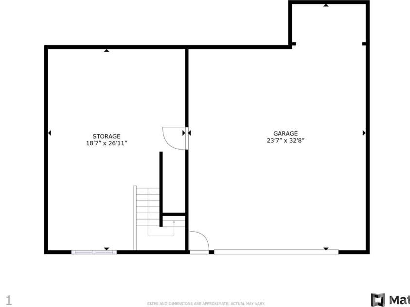 17 Mayfair Place, Arden, NC 28704.  MLS# CAR4171506, YatesRealty ID 8998. First Level Floorplan