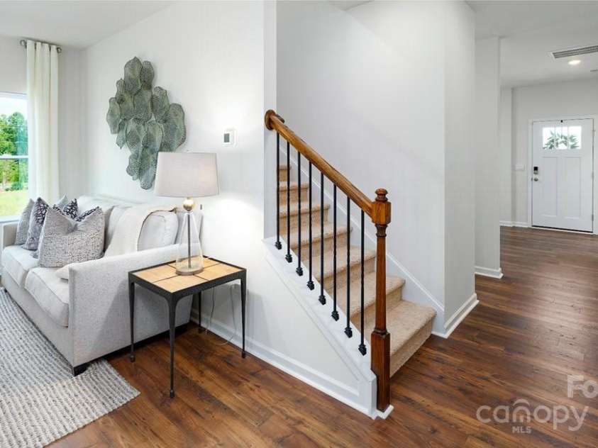 154 Shorthorn Road, Fletcher, NC 28732.  MLS# CAR4204391, YatesRealty ID 9. Photo is from a furnished model home of the same floorplan.