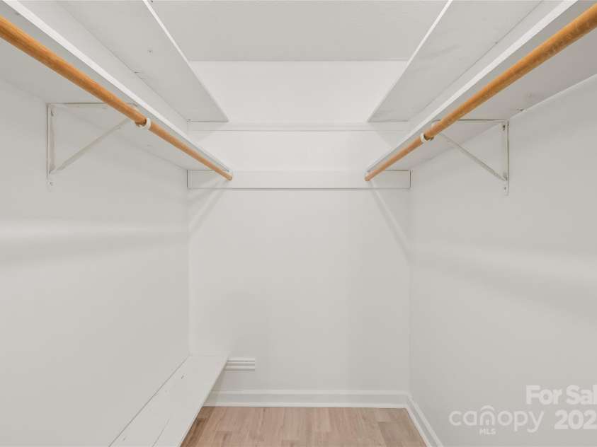 111 Pine Grove Church Road, Concord, NC 28025.  MLS# CAR4245554, YatesRealty ID 9001. Large walk-in closet in the primary