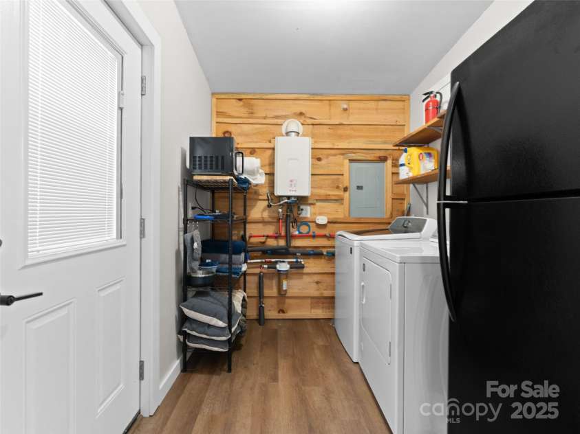 2504 Upper Paw Paw Road, Marshall, NC 28753.  MLS# CAR4214272, YatesRealty ID 9002. Laundry area and utilities