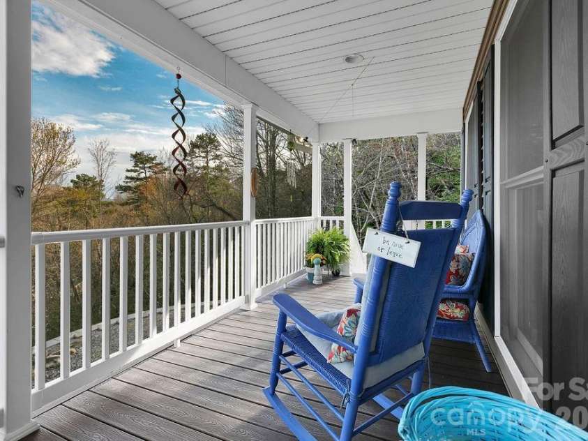 410 Forest Lake Road, Brevard, NC 28712.  MLS# CAR4364087, YatesRealty ID 9011. Enjoy The Sunsets