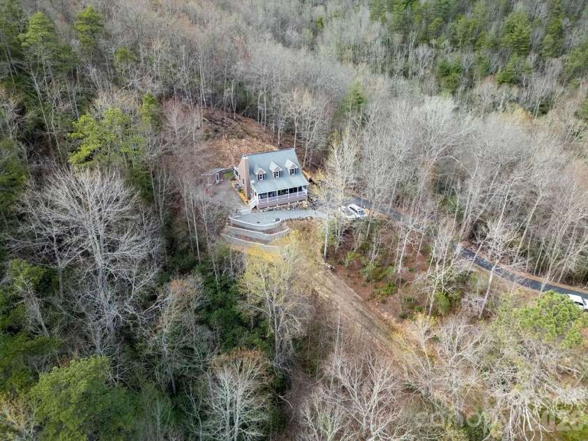 410 Forest Lake Road, Brevard, NC 28712.  MLS# CAR4364087, YatesRealty ID 9011. Extremely Private