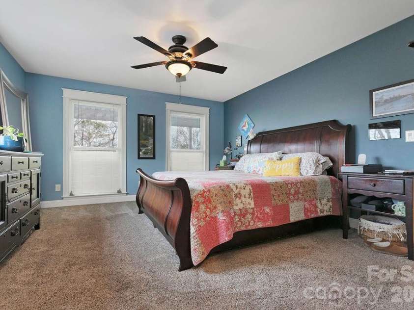 410 Forest Lake Road, Brevard, NC 28712.  MLS# CAR4364087, YatesRealty ID 9011. Primary Bedroom
