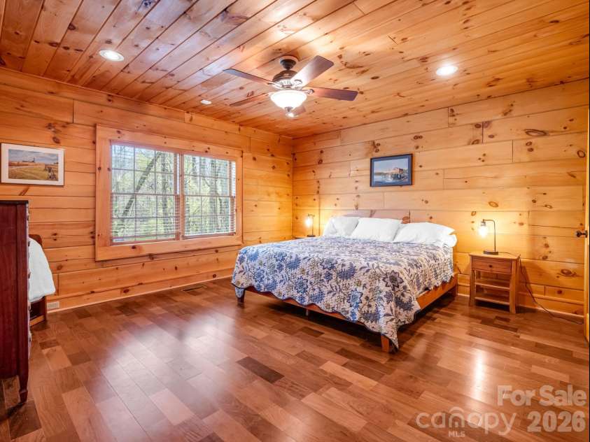 175 Pink Campbell Road, Landrum, SC 29356.  MLS# CAR4359870, YatesRealty ID 9018. Primary bedroom.
