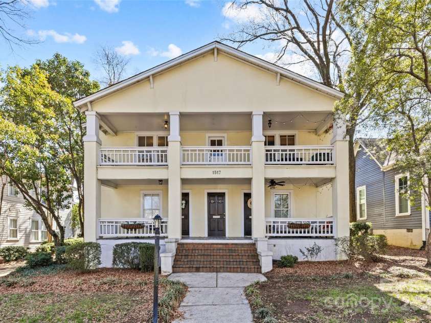 1517 Cleveland Avenue, Charlotte, NC 28203.  MLS# CAR4232687, YatesRealty ID 9019. 