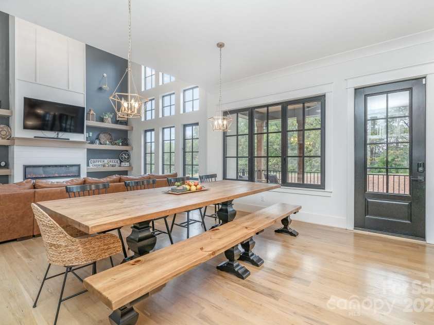 670 Stegall Road, Peachland, NC 28133.  MLS# CAR4198863, YatesRealty ID 902. Dining space