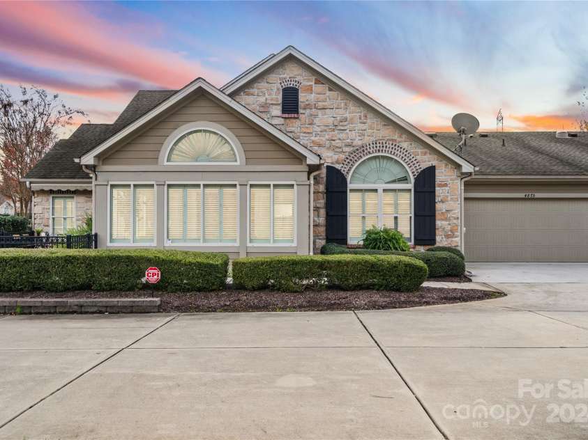 4875 Polo Gate Boulevard, Charlotte, NC 28216.  MLS# CAR4203380, YatesRealty ID 903. Sky is edited in this photo