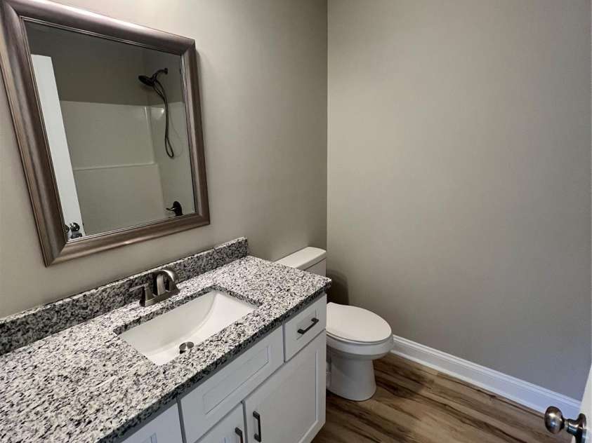 722 Austin Street, Albemarle, NC 28001.  MLS# CAR4343911, YatesRealty ID 9035. Bathroom
