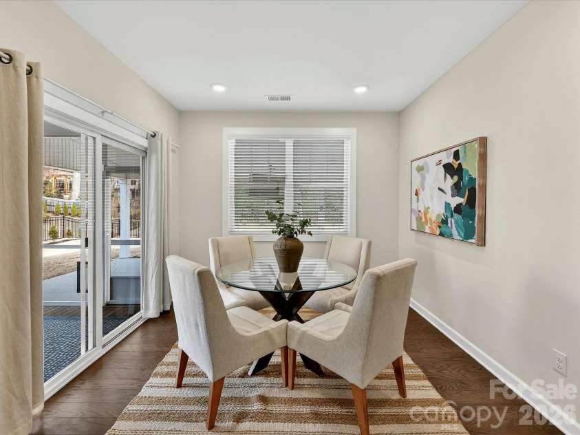 12309 Westbranch Parkway, Davidson, NC 28036.  MLS# CAR4336206, YatesRealty ID 9041. Breakfast Nook