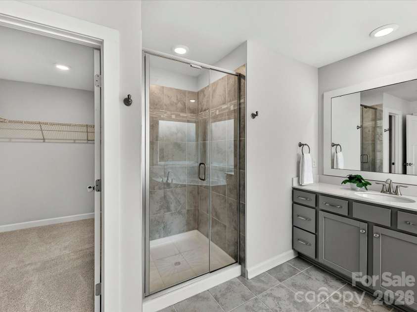 12309 Westbranch Parkway, Davidson, NC 28036.  MLS# CAR4336206, YatesRealty ID 9041. Primary Bathroom