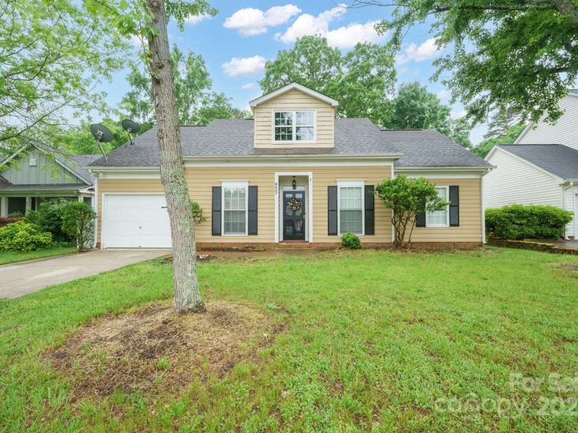 6007 Kenmore Lane, Indian Trail, NC 28079.  MLS# CAR4251243, YatesRealty ID 9044. Front