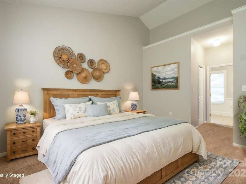 6007 Kenmore Lane, Indian Trail, NC 28079.  MLS# CAR4251243, YatesRealty ID 9044. Primary bedroom