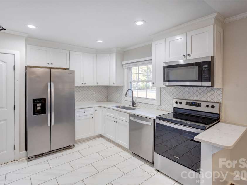 782 Union Street, Concord, NC 28025.  MLS# CAR4392683, YatesRealty ID 9044. Kitchen and pantry. 