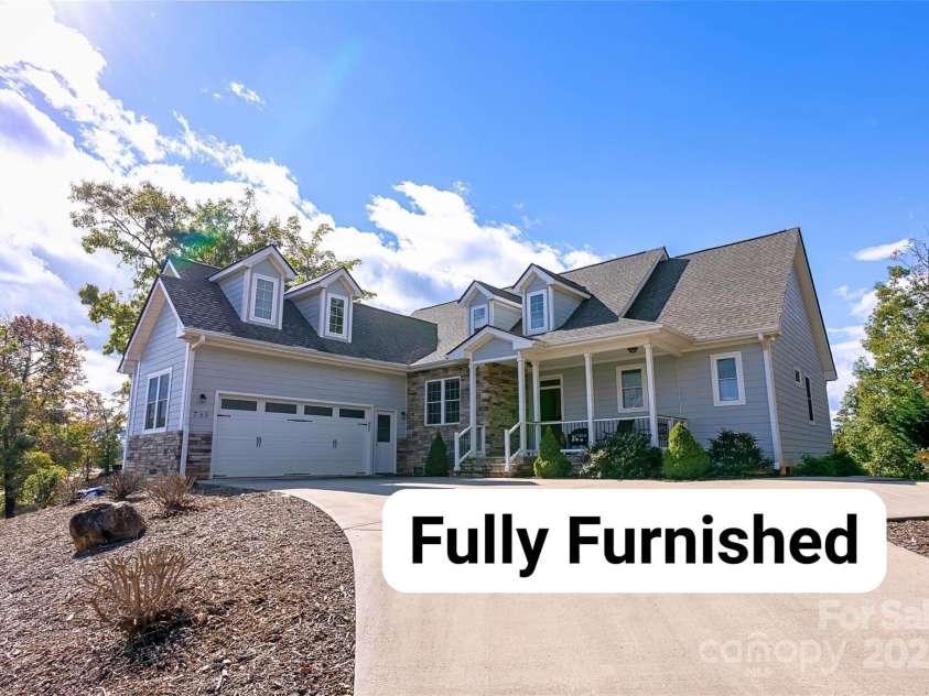 735 Bills Mountain Trail, Lake Lure, NC 28746.  MLS# CAR4316813, YatesRealty ID 905. 