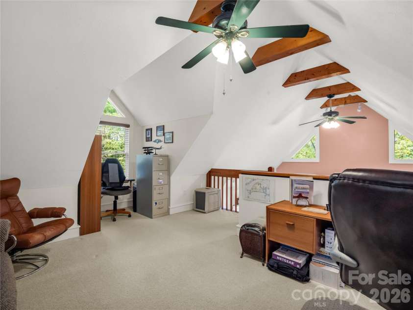 142 Winterview Trail, Hendersonville, NC 28739.  MLS# CAR4300750, YatesRealty ID 9056. Loft/office/ flex space