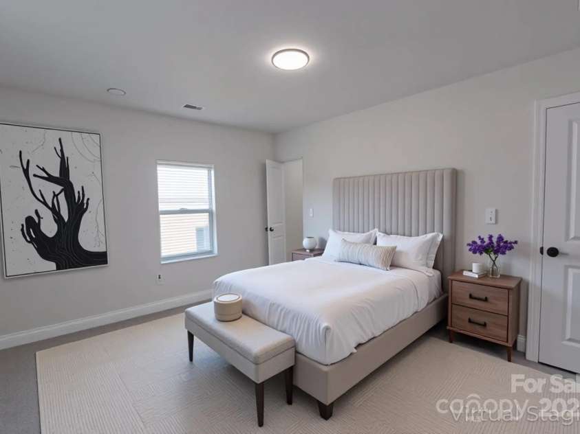 116 11th Street, Spencer, NC 28159.  MLS# CAR4228313, YatesRealty ID 9058. 2nd Bedroom Staged