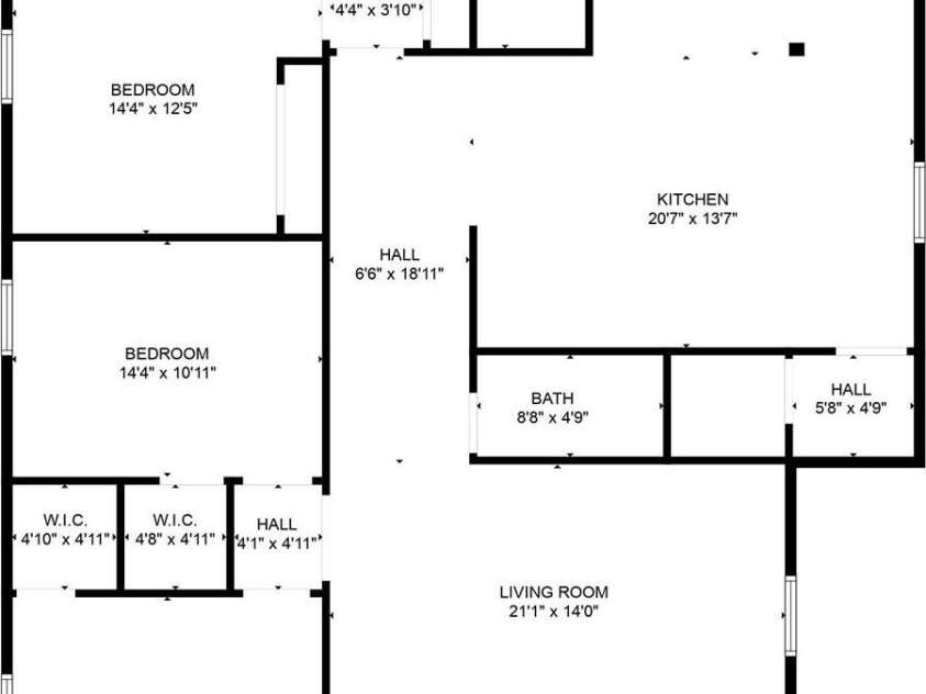116 11th Street, Spencer, NC 28159.  MLS# CAR4228313, YatesRealty ID 9058. Floor Plan