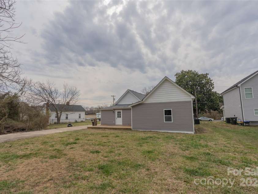 116 11th Street, Spencer, NC 28159.  MLS# CAR4228313, YatesRealty ID 9058. Rear View