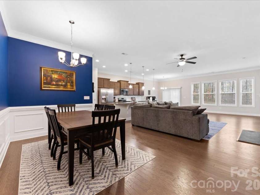10619 Carver Falls Road, Charlotte, NC 28214.  MLS# CAR4346346, YatesRealty ID 9059. Spacious open concept floor plan wonderful for entertaining.