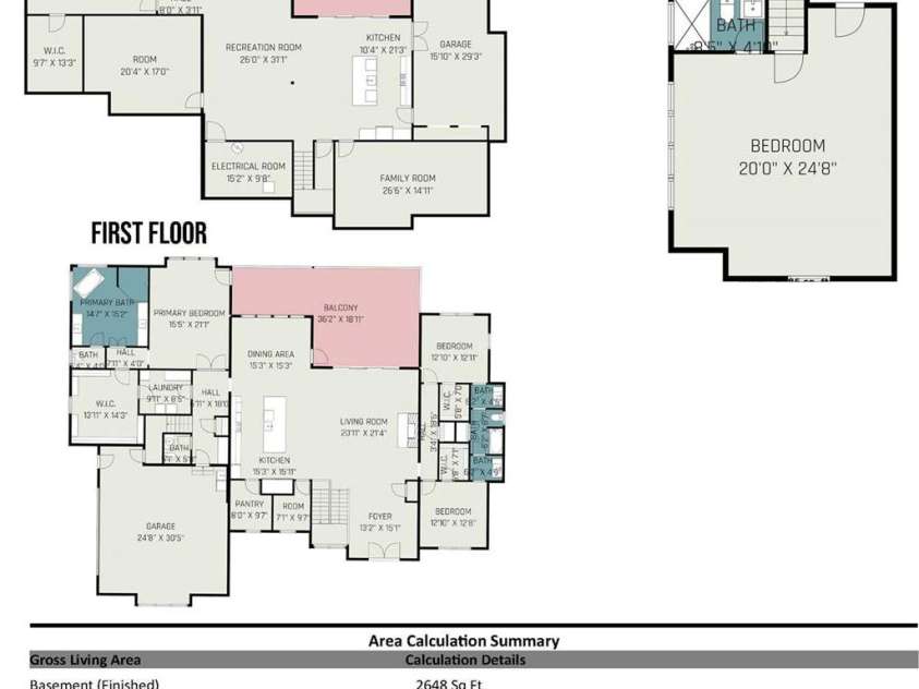 5056 Bridge Way, Denver, NC 28037.  MLS# CAR4206205, YatesRealty ID 906. Floor Plan