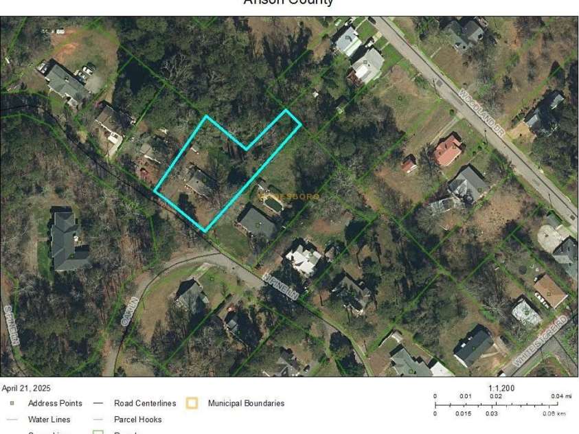 610 Pine Lane, Wadesboro, NC 28170.  MLS# CAR4249314, YatesRealty ID 9064. 