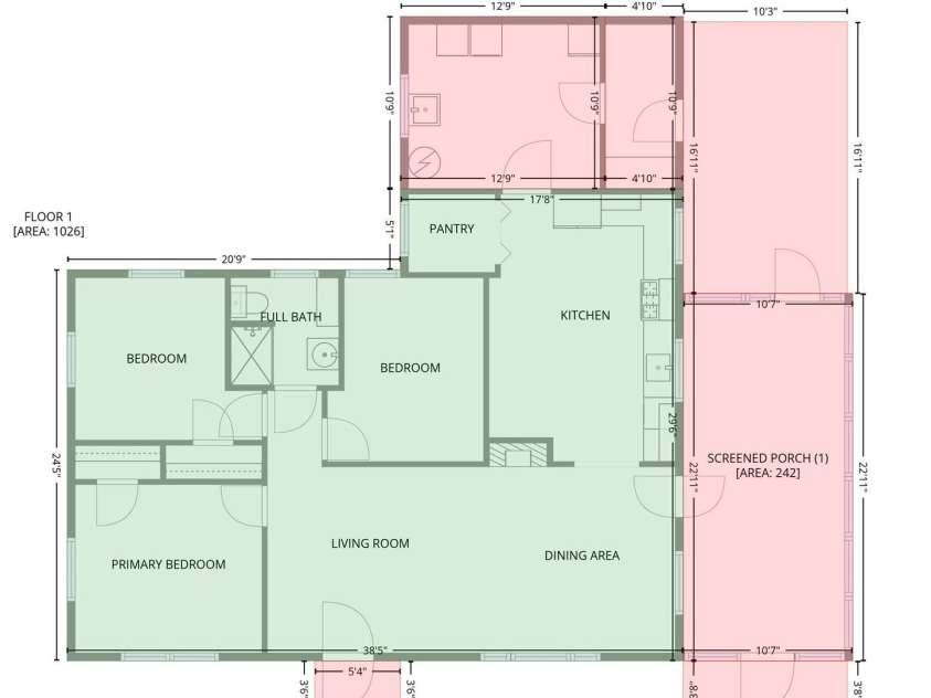 2896 Old Mars Hill Highway, Weaverville, NC 28787.  MLS# CAR4318518, YatesRealty ID 907. 
