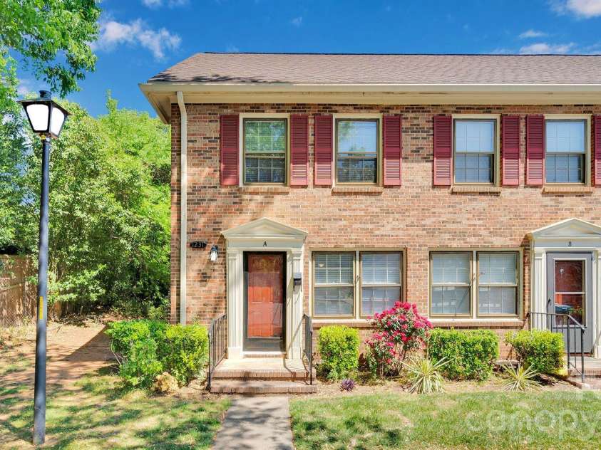 1231 Archdale Drive, Charlotte, NC 28217.  MLS# CAR4372255, YatesRealty ID 9077. 