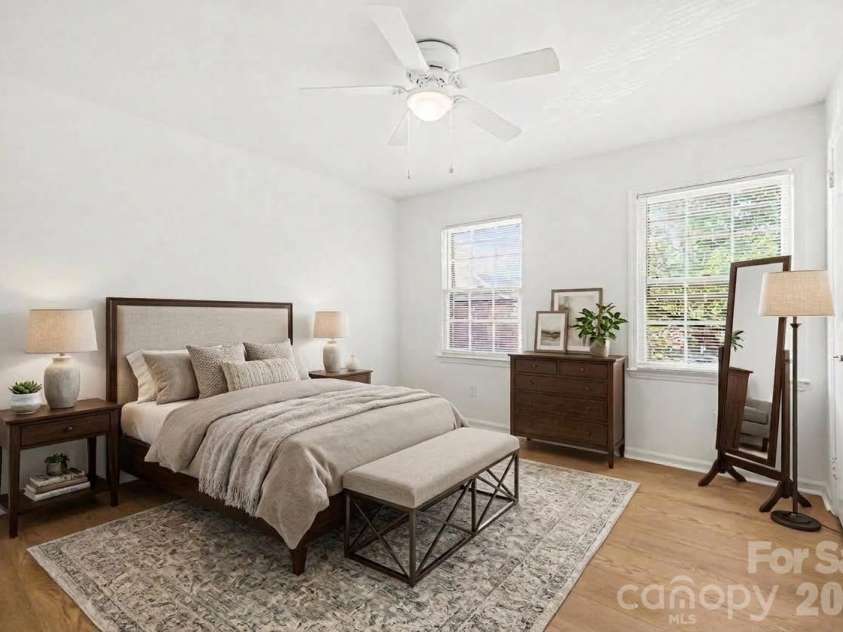 1231 Archdale Drive, Charlotte, NC 28217.  MLS# CAR4422940, YatesRealty ID 9077. Virtually staged
