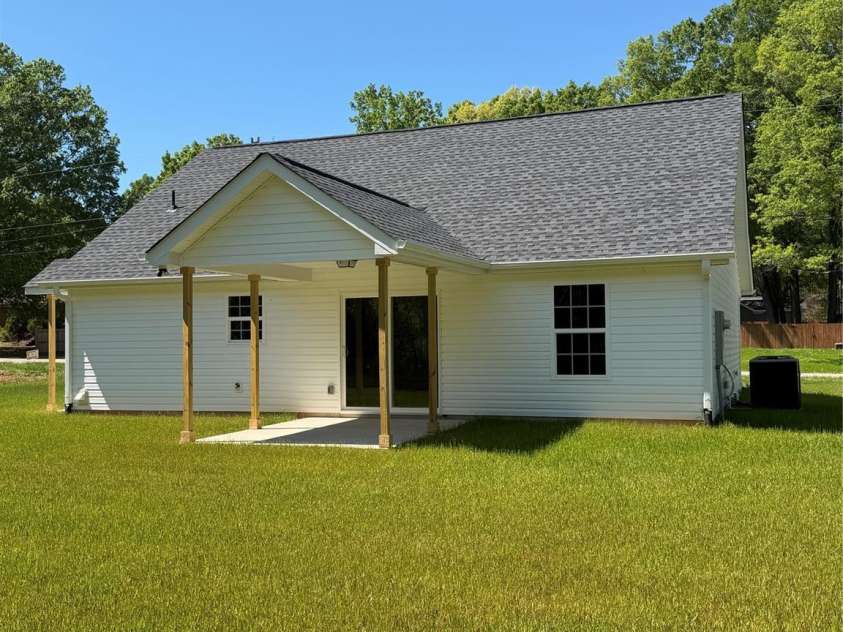 216 McClain Street, York, SC 29745.  MLS# CAR4325786, YatesRealty ID 9087. Rearview