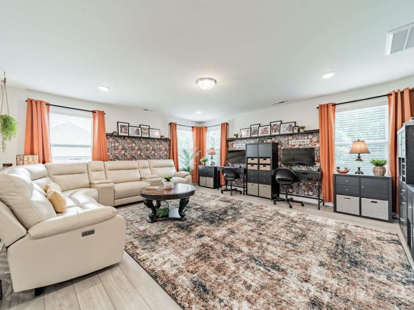 849 Yucatan Drive, Waxhaw, NC 28173.  MLS# CAR4281453, YatesRealty ID 909. Upstairs Media Room