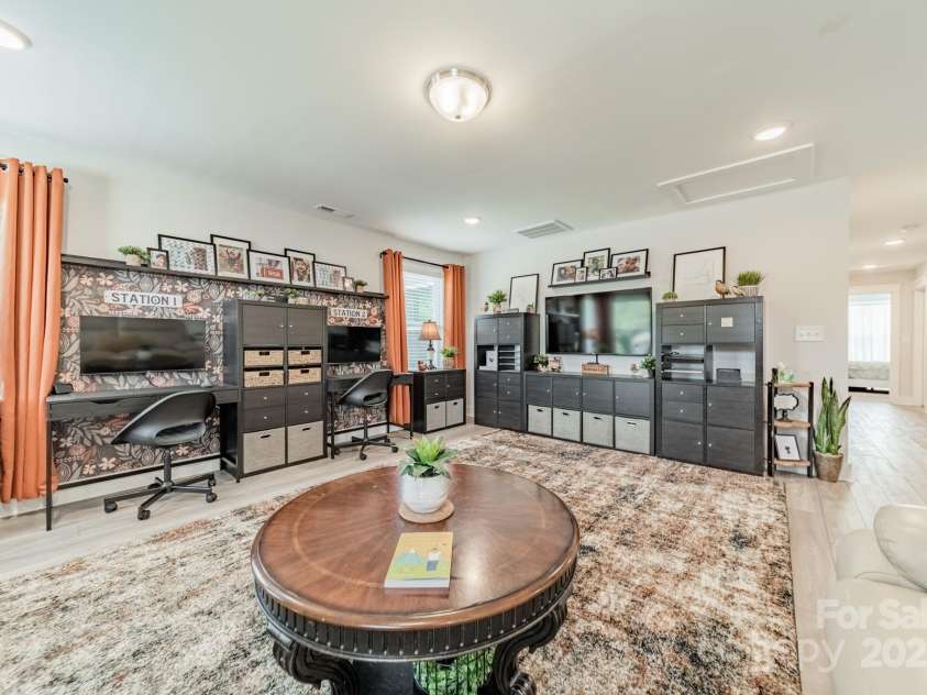 849 Yucatan Drive, Waxhaw, NC 28173.  MLS# CAR4281453, YatesRealty ID 909. Upstairs Media Room