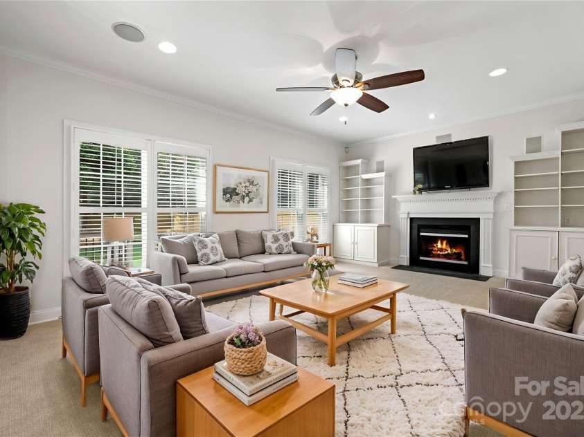 6201 Creola Road, Charlotte, NC 28270.  MLS# CAR4247249, YatesRealty ID 9093. Virtually Stage - Living Room