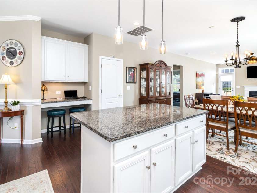 6187 Cloverdale Drive, Tega Cay, SC 29708.  MLS# CAR4226787, YatesRealty ID 9094. Open to pantry and dining area