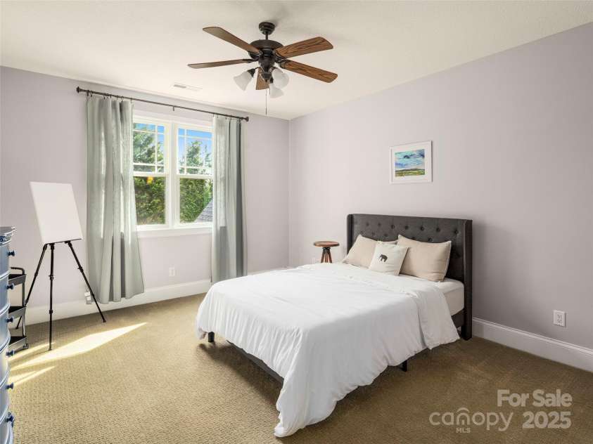 76 King Heights Drive, Fletcher, NC 28732.  MLS# CAR4245183, YatesRealty ID 9099. Upstairs bedroom