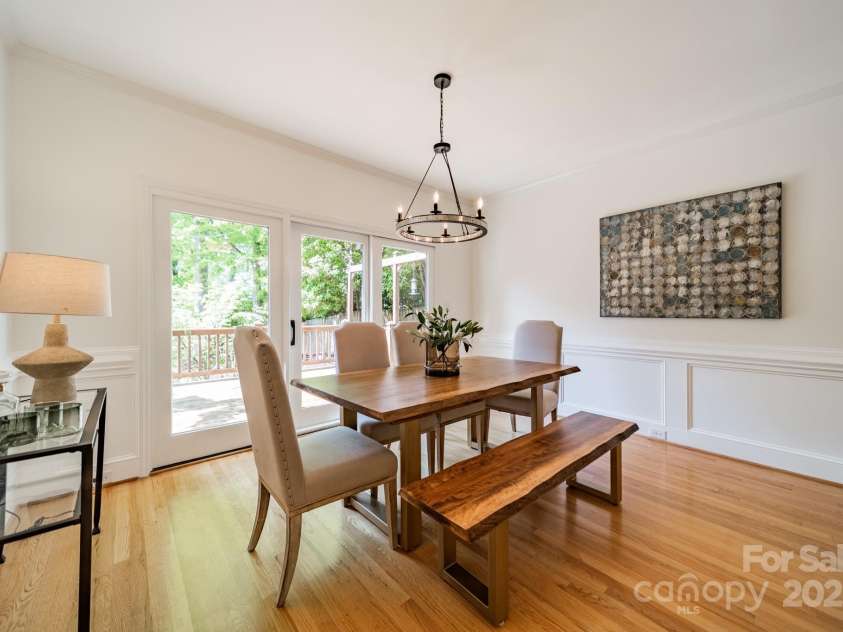 3233 Sunnymede Lane, Charlotte, NC 28209.  MLS# CAR4248507, YatesRealty ID 9100. Dining Room