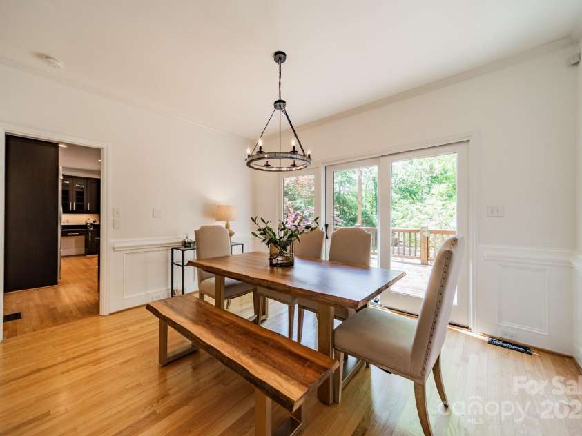 3233 Sunnymede Lane, Charlotte, NC 28209.  MLS# CAR4248507, YatesRealty ID 9100. Dining Room