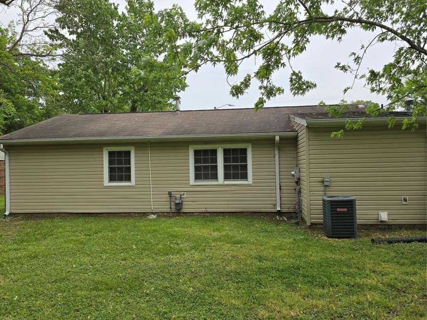 1436 Lanier Court, Burlington, NC 27217.  MLS# CAR4134933, YatesRealty ID 9116. Back of Home
