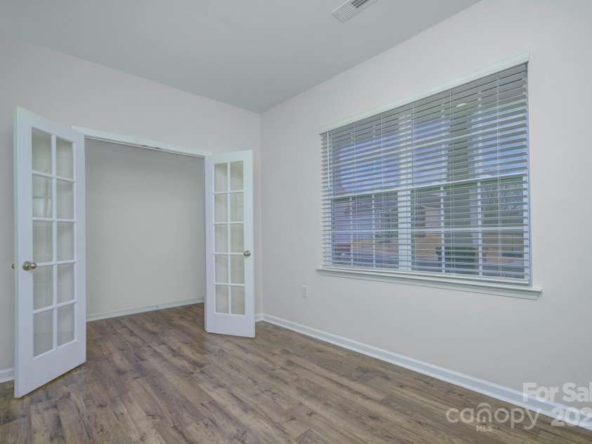 427 Carolina Hemlock Drive, Locust, NC 28097.  MLS# CAR4265067, YatesRealty ID 9127. Dedicated Office with French doors