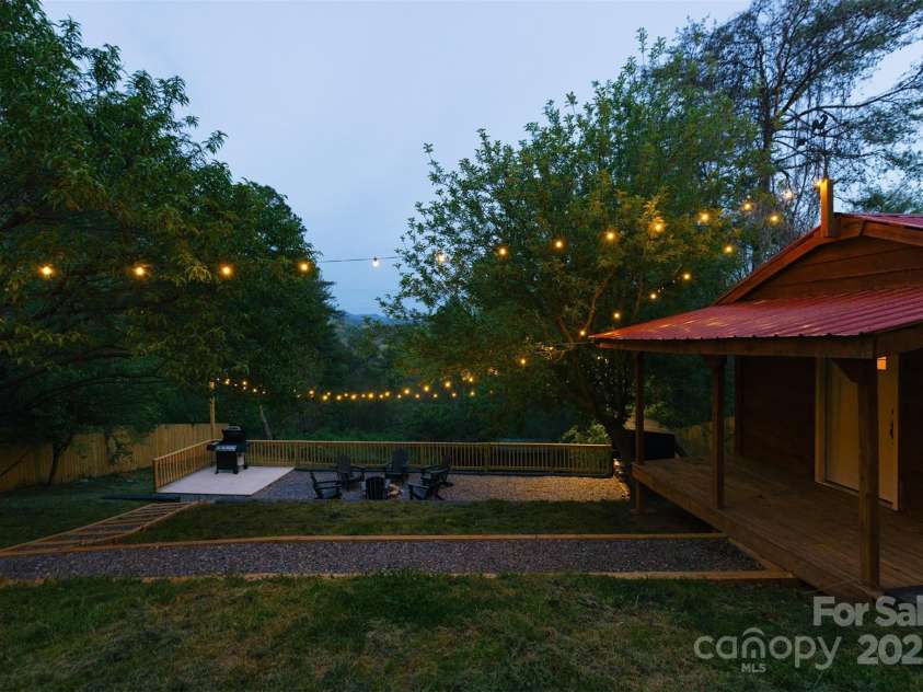 375 Sheppard Branch Road, Weaverville, NC 28787.  MLS# CAR4228322, YatesRealty ID 9134. Perfect backyard for entertaining or relaxing
