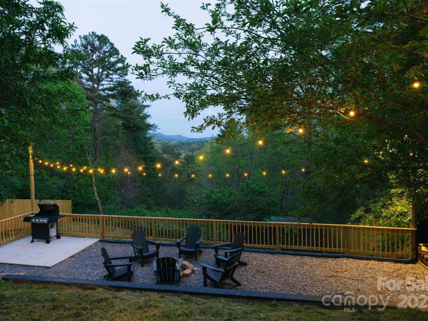 375 Sheppard Branch Road, Weaverville, NC 28787.  MLS# CAR4228322, YatesRealty ID 9134. Perfect backyard for entertaining or relaxing