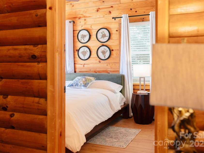 375 Sheppard Branch Road, Weaverville, NC 28787.  MLS# CAR4228322, YatesRealty ID 9134. Primary bedroom