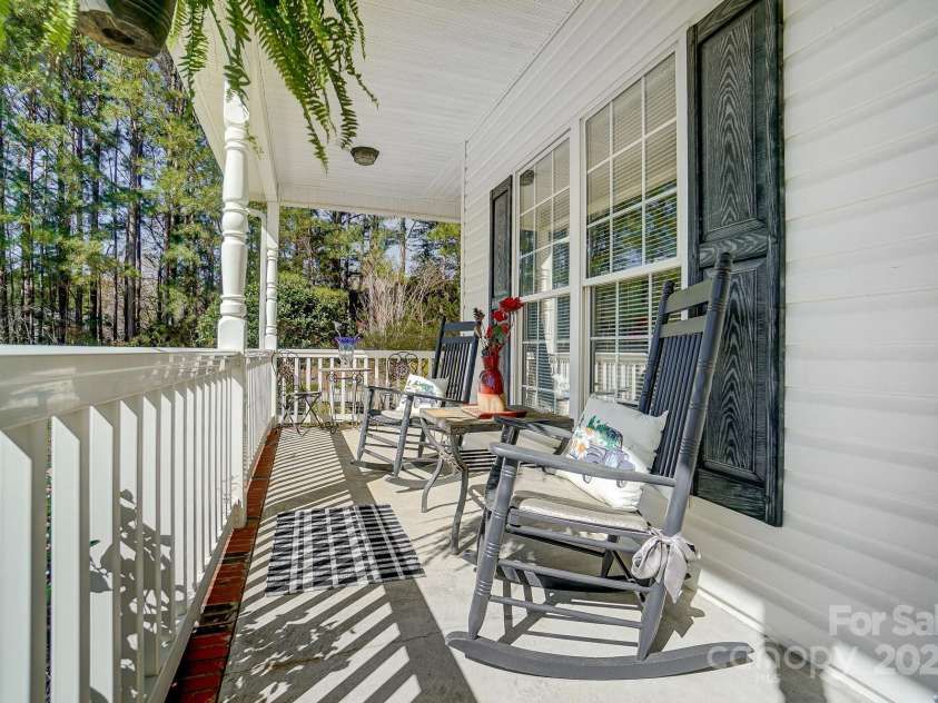 932 Dovefield Drive, York, SC 29745.  MLS# CAR4228457, YatesRealty ID 9139. Imagine decorating this porch for the holidays