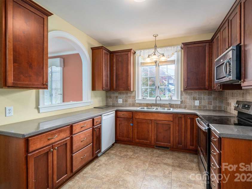 424 College Avenue, Newton, NC 28658.  MLS# CAR4189231, YatesRealty ID 9142. Kitchen View 1