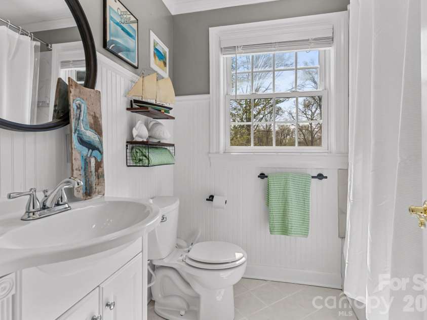 211 Dutchman Creek Road, Elkin, NC 28621.  MLS# CAR4363147, YatesRealty ID 9143. Upstairs 2nd bath