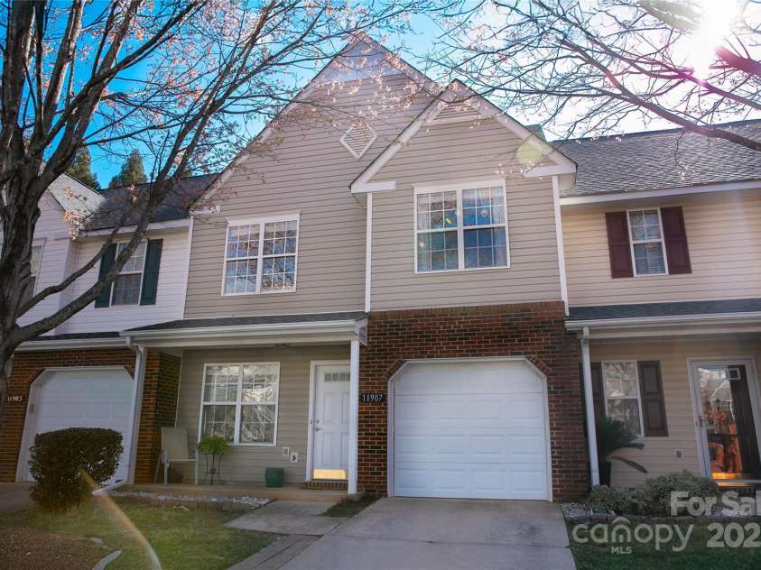 11907 Maria Ester Court, Charlotte, NC 28277.  MLS# CAR4222472, YatesRealty ID 9148. Front Elevation