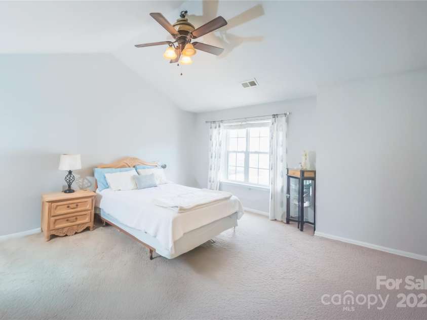 11907 Maria Ester Court, Charlotte, NC 28277.  MLS# CAR4222472, YatesRealty ID 9148. Master Bedroom